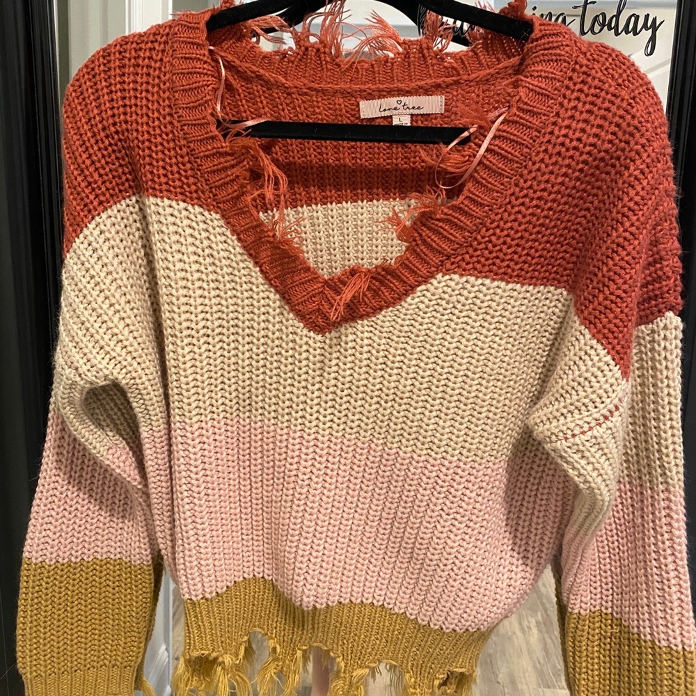 Love tree sweater
